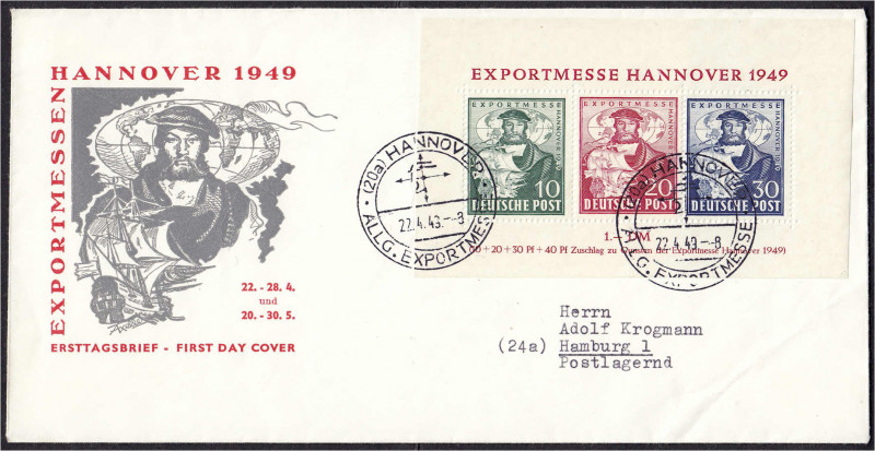 Briefmarken
Deutschland
Alliierte Besetzung (Amerikanische u. Brit. Zone)
Exp...
