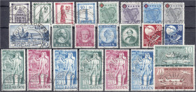 Briefmarken
Deutschland
Alliierte Besetzung (Französische Zone)
Baden 1949, sehr schöne Zusammenstellung in bester gestempelter Qualität, Deutsches...