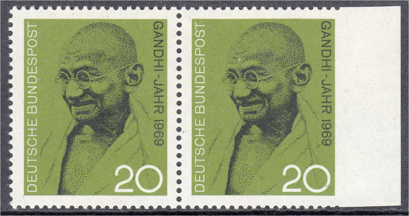 Briefmarken
Deutschland
Bundesrepublik Deutschland
100 Geburtstag von Mahatma...