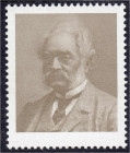 Briefmarken
Deutschland
Bundesrepublik Deutschland
100. Todestag von Werner von Siemens 1992, postfrische Luxuserhaltung, die Farbe Schwarzbraun fe...