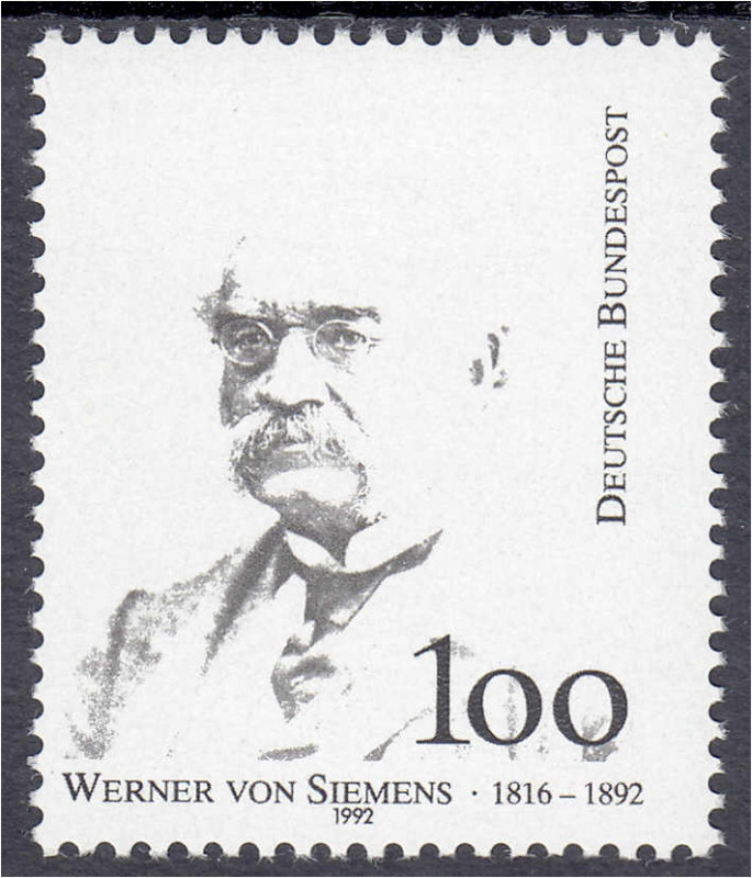 Briefmarken
Deutschland
Bundesrepublik Deutschland
100. Todestag von Werner v...