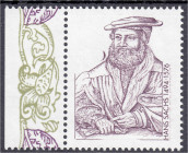 Briefmarken
Deutschland
Bundesrepublik Deutschland
500. Geburtstag von Hans Sachs 1994, postfrische Luxuserhaltung, Farbe Braunoliv (Wertangabe, Ra...