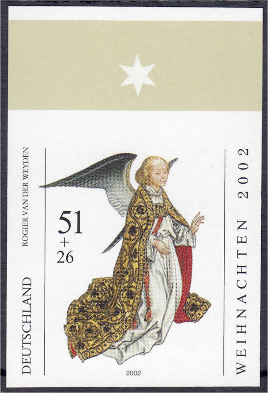 Briefmarken
Deutschland
Bundesrepublik Deutschland
51+26 (C) Weihnachten 2002...