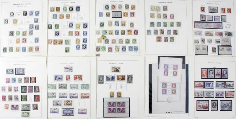 Briefmarken
Lots und Sammlungen
Ausland (alphabetisch)
Frankreich 1849/1993 *...