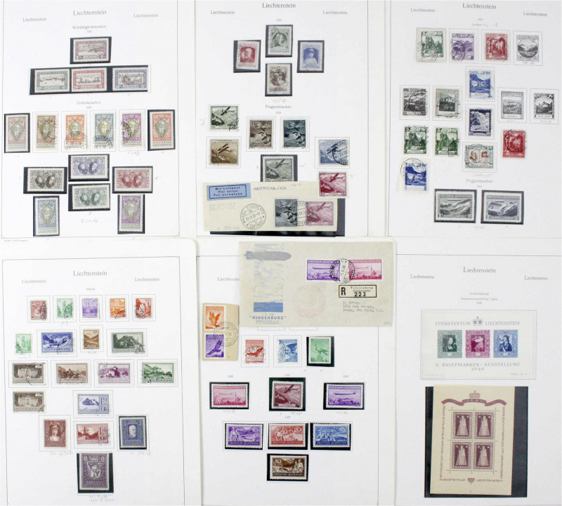 Briefmarken
Lots und Sammlungen
Ausland (alphabetisch)
Liechtenstein 1912-197...