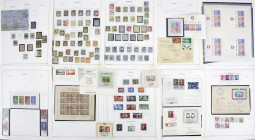 Briefmarken
Lots und Sammlungen
Ausland (alphabetisch)
Schweiz 1850/1999 */**/gest./Briefe: Gehaltvolle Sammlung im KABE-Vordruckalbum, beginnend a...