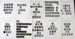 Briefmarken
Lots und Sammlungen
Deutschland (alphabetisch)
Altdeutschland 1849-1920 (*)/*/gest./Briefe: Substanzreiche Sammlung in zwei Alben ab Ba...