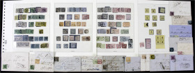 Briefmarken
Lots und Sammlungen
Deutschland (alphabetisch)
Baden 1851-1862 */gest./Briefe: Reichhaltiger Bestand ab Mi-Nr.1, einiges ist mehrfach v...