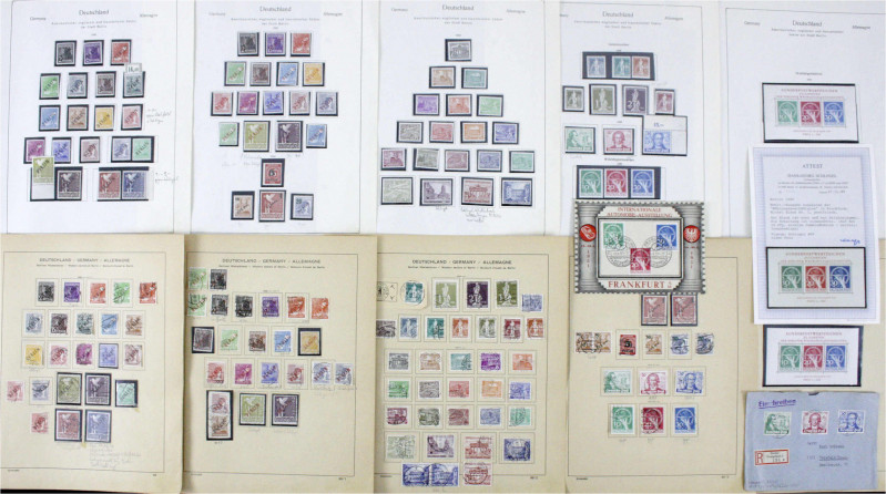 Briefmarken
Lots und Sammlungen
Deutschland (alphabetisch)
Berlin 1948/1990 *...