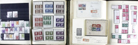 Briefmarken
Lots und Sammlungen
Deutschland (alphabetisch)
Deutschland 1850-1960 (*)/*/**/gest.: Uralte Sammlung in 4 Alben aus einem Nachlaß, dabe...