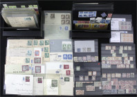 Briefmarken
Lots und Sammlungen
Deutschland (alphabetisch)
Deutschland 1850/1969 (*)/*/**/gest./Briefe: Großer Karton mit 18 Hawidkassetten, dabei ...