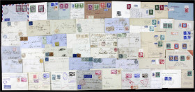 Briefmarken
Briefe
Lots und Sammlungen Deutschland (alphabetisch)
Deutschland: Eine sehr interessante Sammlung mit ca. 5000 Belegen, bis auf wenige...