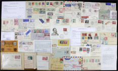 Briefmarken
Briefe
Lots und Sammlungen Deutschland (alphabetisch)
Deutschland: Sehr interessanter Posten aus einem Nachlaß mit vielen guten Belegen...