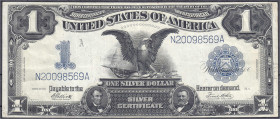 Banknoten
Ausland
Vereinigte Staaten von Amerika
1 Dollar Silber 1899. Seeadler.
III. Pick 338c. 