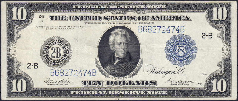Banknoten
Ausland
Vereinigte Staaten von Amerika
10 Dollars mit blauem Siegel...