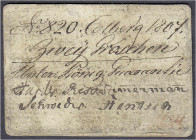 Banknoten
Altdeutschland
Colberg (Festung)
03.05.2021: Pick- und Grabowski-Nr. vertauscht

Kön. Preus. Gouvernement, 2 Groschen 1807. Karton mit ...