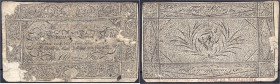 Banknoten
Altdeutschland
Preußen
1 Thaler Tresor-Schein o.D. (1809). Rs. mit Aufdruck in Rot: 'Realisations-Comptoir zu Königsberg'. Format 102 X 6...