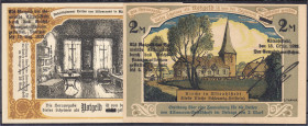 Banknoten
Deutsches Notgeld und KGL
Altrahlstedt (Hamburg)
28.04.2021: Los zurückgezogen!

2 Scheine der Liliencron-Gesellschaft 15. Oktober 1922...
