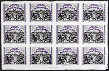 Banknoten
Deutsches Notgeld und KGL
Bielefeld (Westfalen)
Kompletter Druckbogen 12 X 10000 Mark 15.2.1923. Leinen weiß, 2. Ausgabe.
I- Grabowski. ...