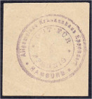 Banknoten
Deutsches Notgeld und KGL
Hamburg (Hamburg)
Allgemeines Krankenhaus Eppendorf o.D. 1 Pf. KN 5,5 mm, gestempelt.
II-III, sehr selten. L.S...