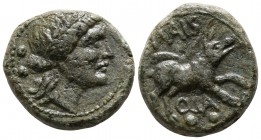 Lucania. Paestum circa 218-201 BC. Sextans Æ
