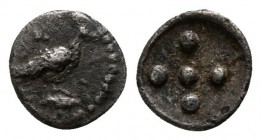 Sicily. Akragas 470-420 BC. Pentonkion AR