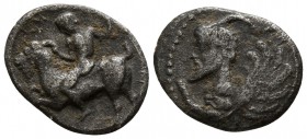 Sicily. Himera circa 425-409 BC. Litra AR