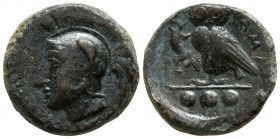 Sicily. Kamarina circa 420-405 BC. Bronze Æ