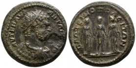 Thrace. Plotinopolis. Caracalla AD 211-217. Bronze Æ