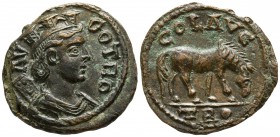 Troas. Alexandreia. Pseudo-autonomous issue Time of Gallienus, circa AD 253-268.. Bronze Æ