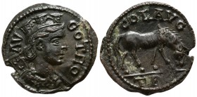 Troas. Alexandreia. Pseudo-autonomous issue Time of Gallienus, circa AD 253-268. Bronze Æ