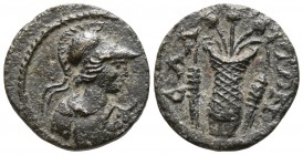 Aiolis. Elaia. Pseudo-autonomous issue circa AD 100-200. Bronze Æ