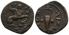 Ionia. Chios. Pseudo-autonomous issue circa AD 0-200. Bronze Æ