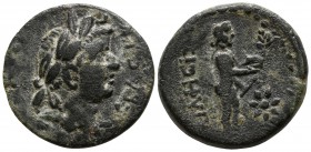 Ionia. Miletos. Tiberius AD 14-37. Bronze Æ
