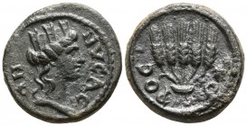 Lydia. Nysa. Pseudo-autonomous issue AD 138-192. Bronze Æ