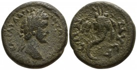 Lydia. Nysa. Antoninus Pius AD 138-161. Bronze Æ