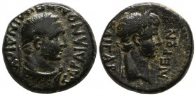 Lydia. Sardeis . Nero AD 54-68. Bronze Æ