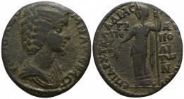 Caria. Trapezopolis. Julia Domna AD 193-211. Bronze Æ