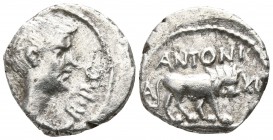 Mark Antony 32-31 BC. Rome. Quinarius AR