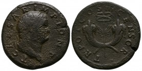 Titus AD 79-81. Antioch. Dupondius Æ