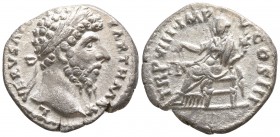 Lucius Verus AD 161-169. Rome. Denarius AR
