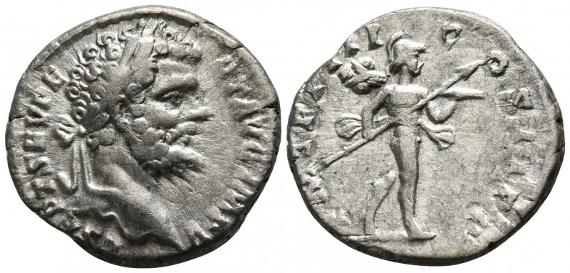 Septimius Severus AD 193-211. Rome
Denarius AR

17mm., 3,12g.

L SEPT SEV P...