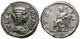 Julia Domna AD 193-211. Rome. Denarius AR