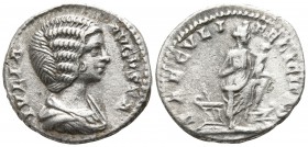 Julia Domna AD 193-211. Rome. Denarius AR