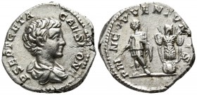 Geta AD 198-211. Rome. Denarius AR