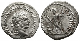 Caracalla AD 211-217. Rome. Denarius AR