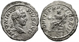 Caracalla AD 211-217. Rome. Denarius AR