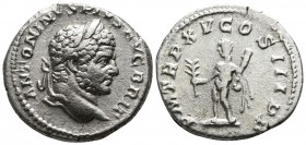 Caracalla AD 211-217. Rome. Denarius AR