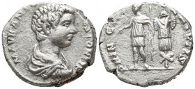 Caracalla AD 211-217. Rome. Denarius AR