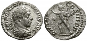 Elagabalus AD 218-222. Rome. Denarius AR